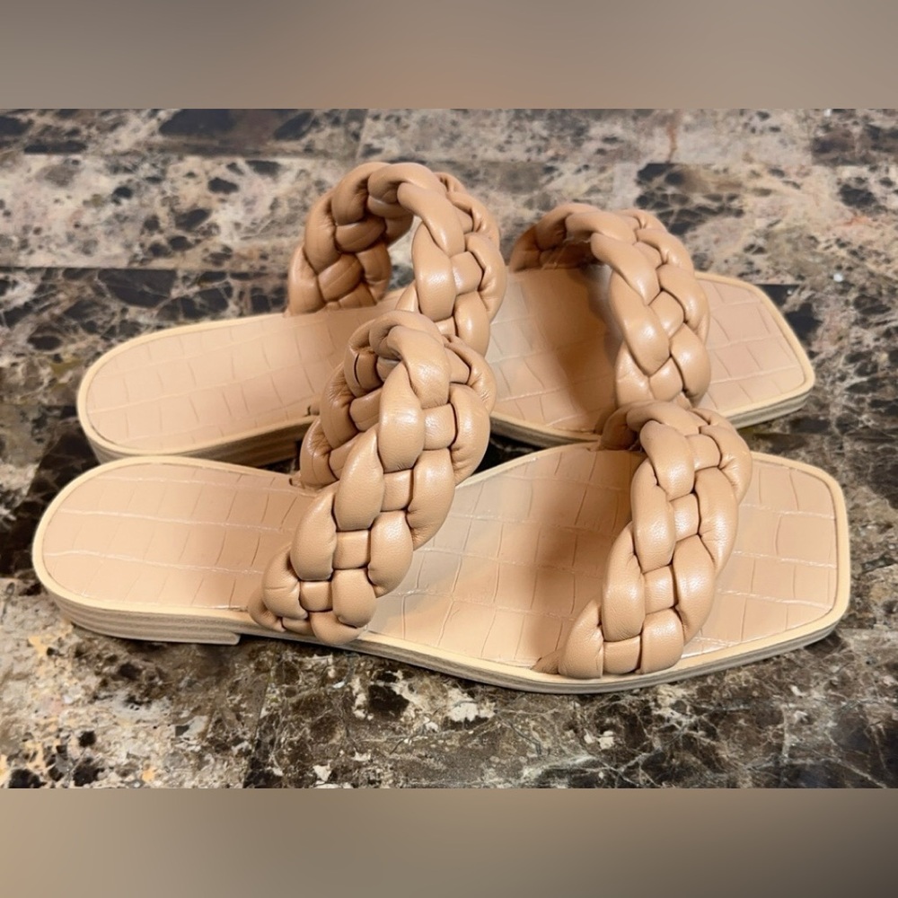 Braided Tan Women's Sandals